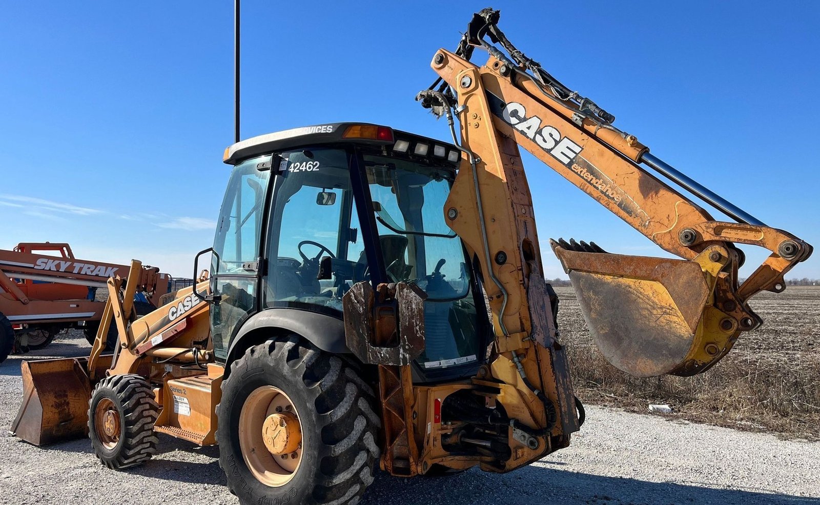 2007 Case 580 Super M II 8