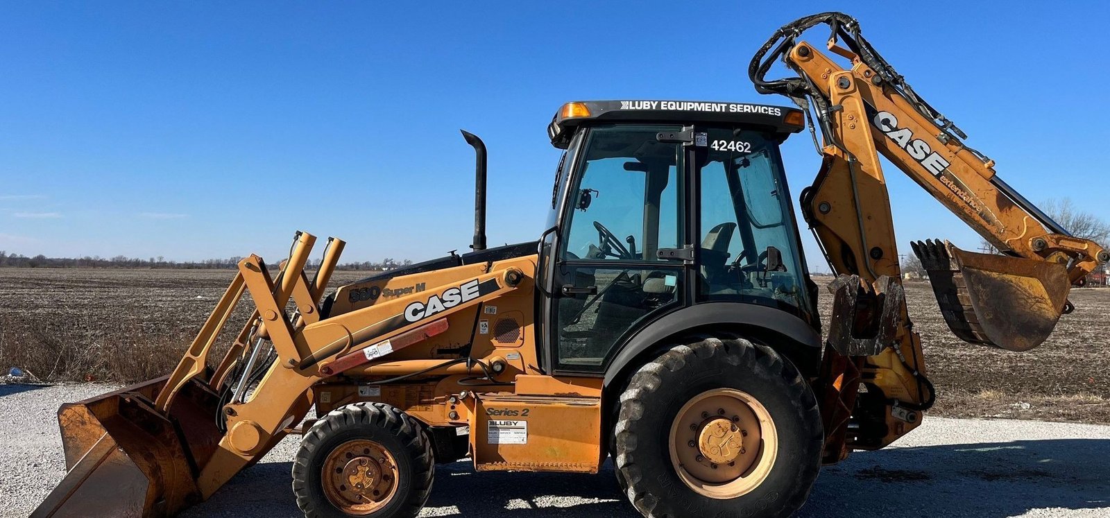 2007 Case 580 Super M II 9