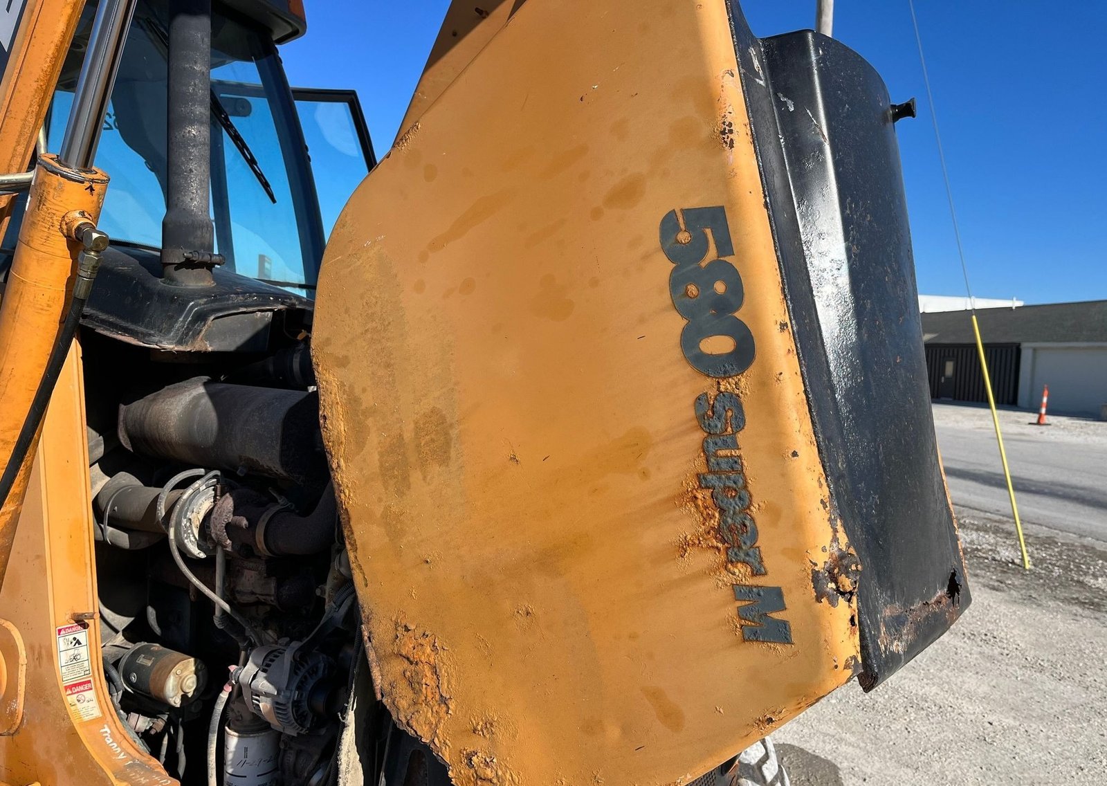 2007 Case 580 Super M II 100