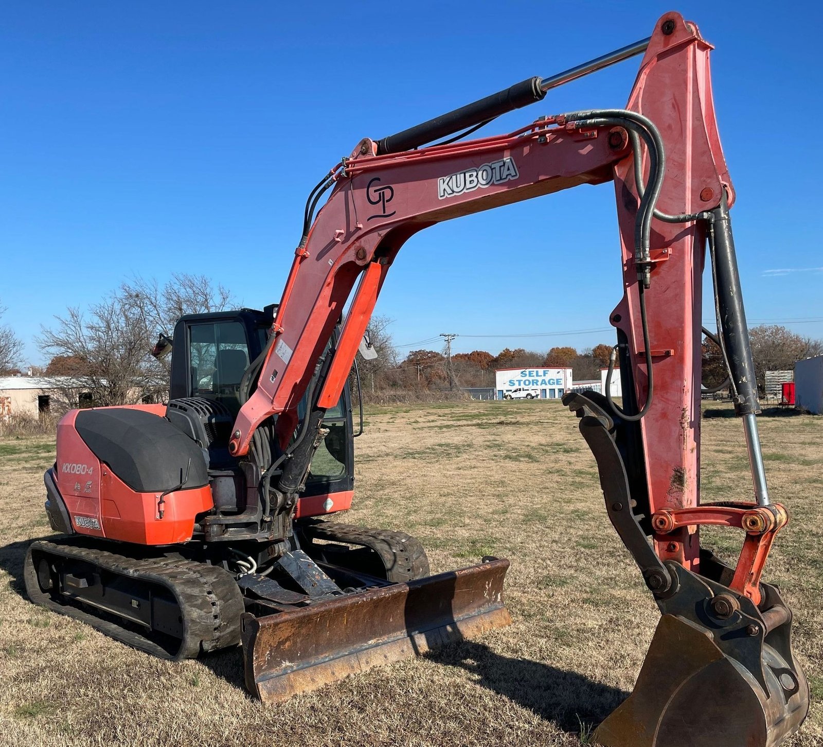 2014 Kubota KX080-4 4